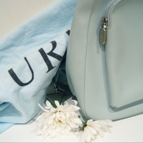The Fashion Antlers Fashion Blog: Furla Leather Mint Green Back Pack
